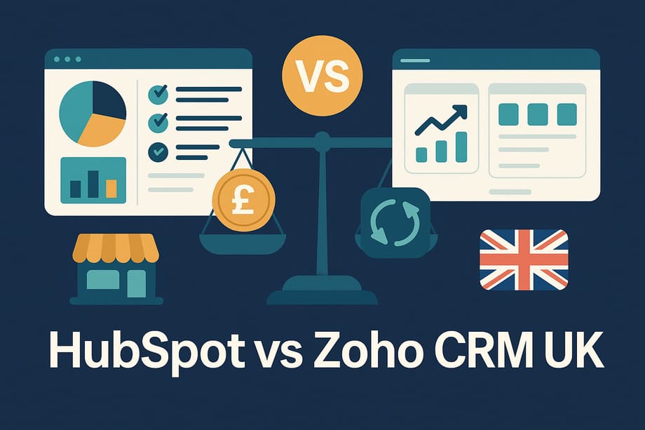 hubspot vs zoho crm uk